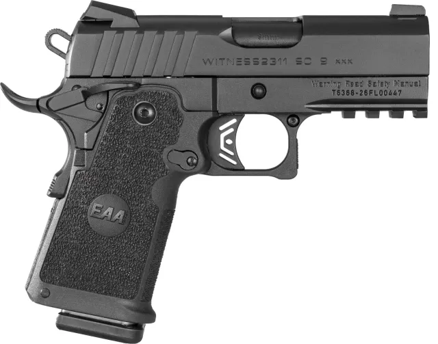 EAA Girsan Witness 2311 SC9 9mm Luger 3.4 In 17 Round Black - View 2
