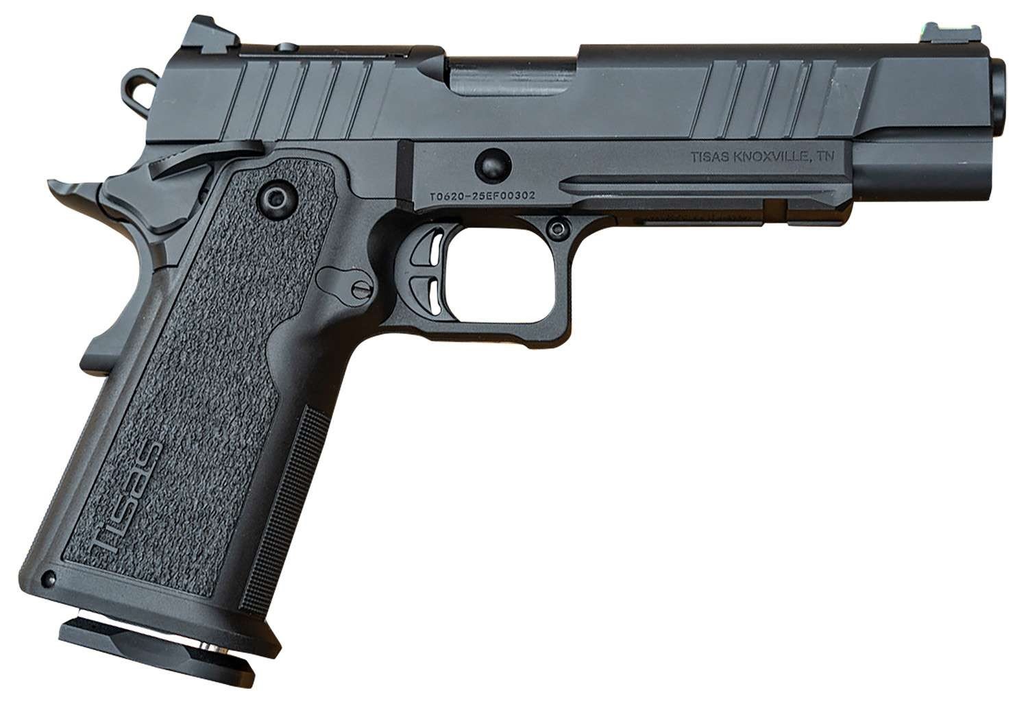 Tisas 12700000 1911 DUTY Double Stack 9mm 5" Black Cerakote Semi-Auto Pistol