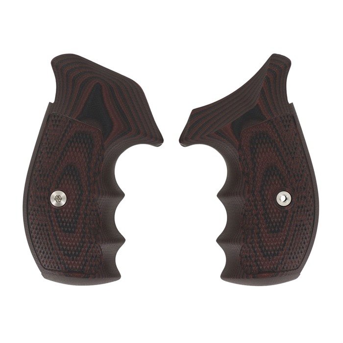 VZ Grips NF-TD-C-RB S&W N-Frame Tac Diamond Black Cherry Grips - VZ GRIPS