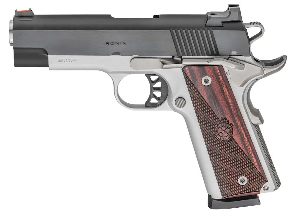 Springfield Armory 1911 Ronin EMP 9mm 4 in Stainless/Black 10+1 Semi-Auto - Springfield Armory - 9mm