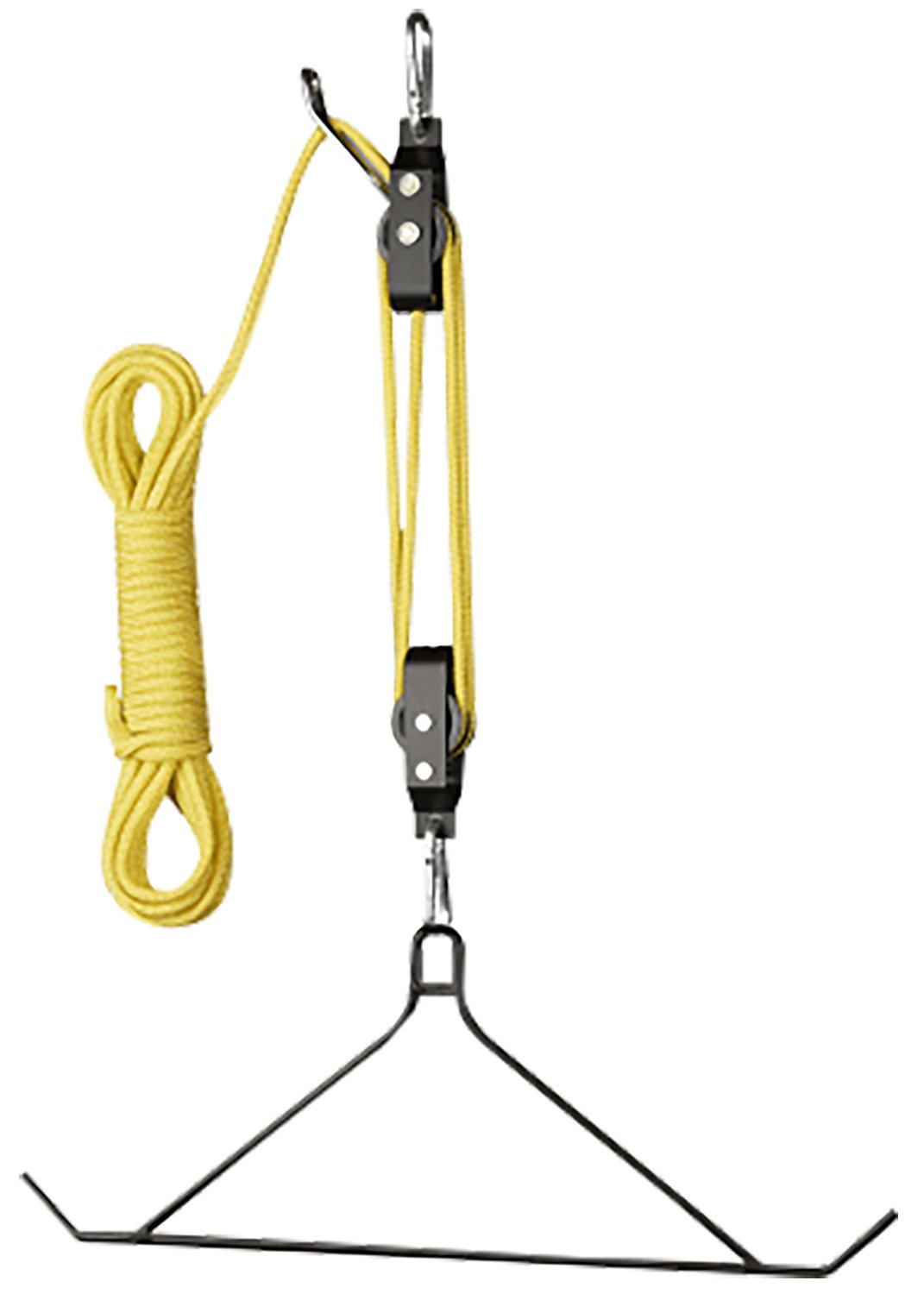 Hunters Specialties HS-00645C 4:1 Lift System, 600 lbs Capacity, Black/Yellow