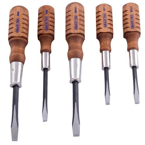 Grace USA HG-5 Browning Screwdriver Set, 5-Piece Precision Tools - GRACE USA
