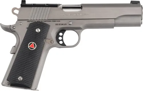COLT DELTA ELITE 10MM 5" 8RD STAINLESS BLACK OPTIC - Colt - 10mm