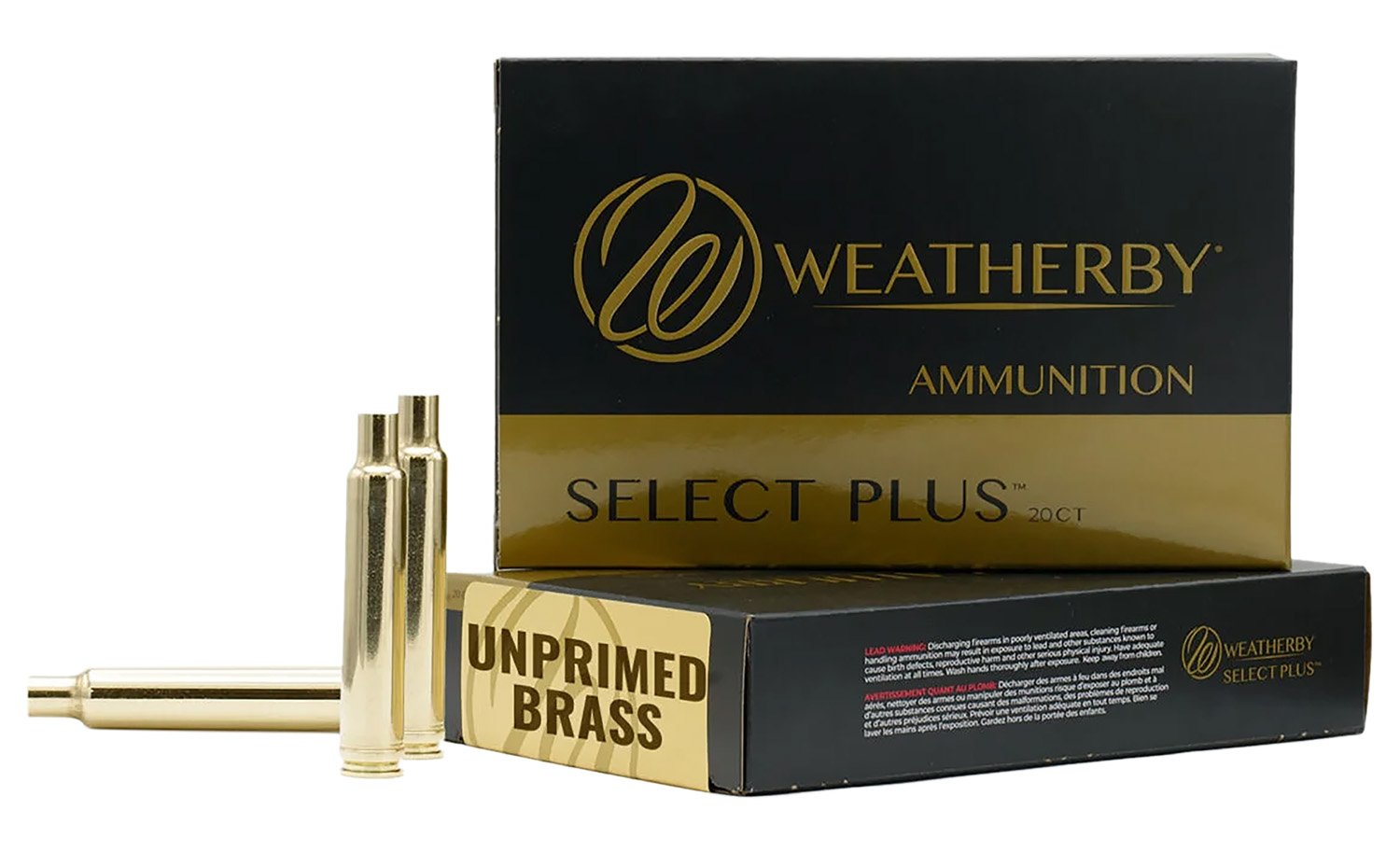 Weatherby BRASS338 Select Plus 338 WBY RPM Rifle Brass - Weatherby - BRASS