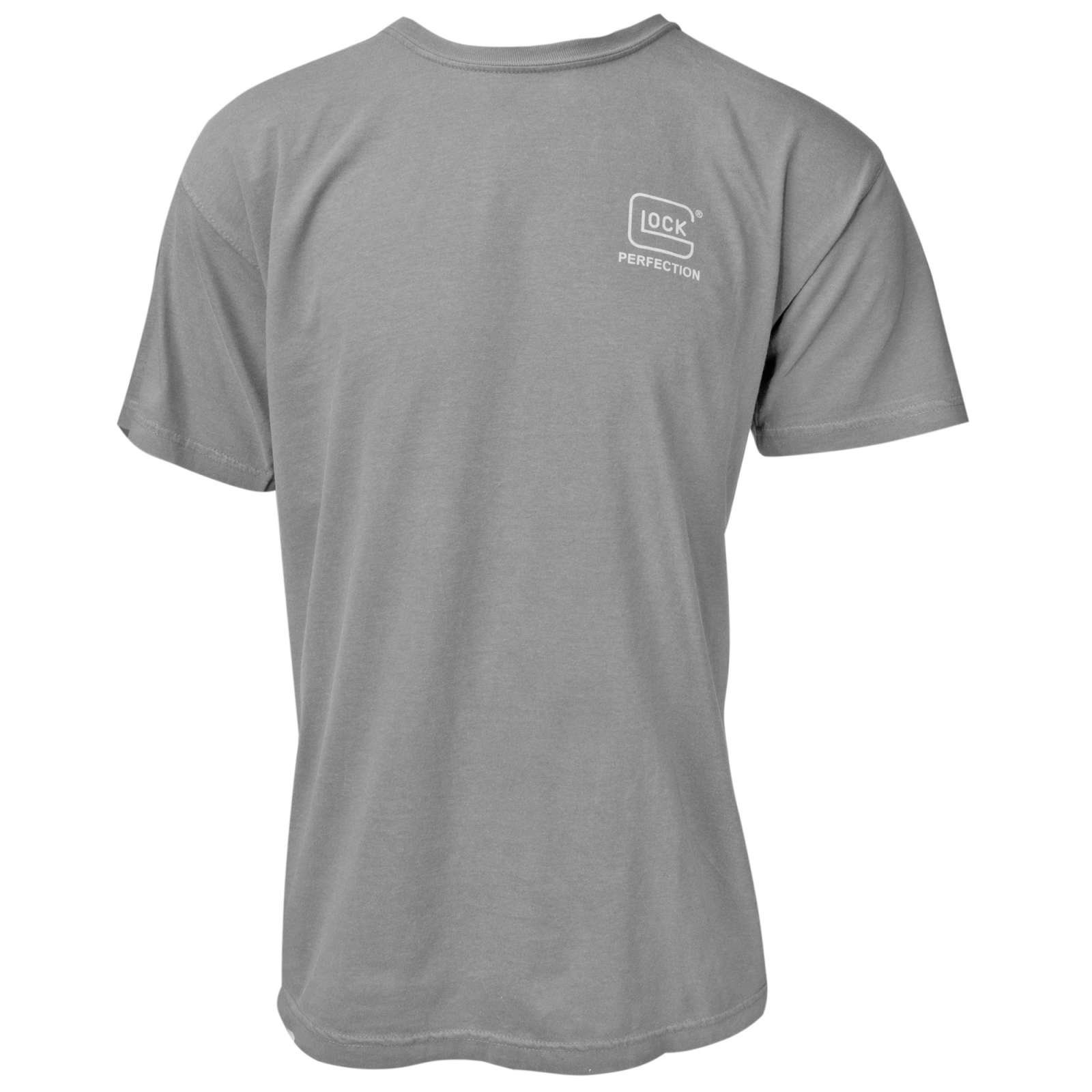 Glock AA75146 Perfection Short Sleeve T-Shirt, XLarge, Gray