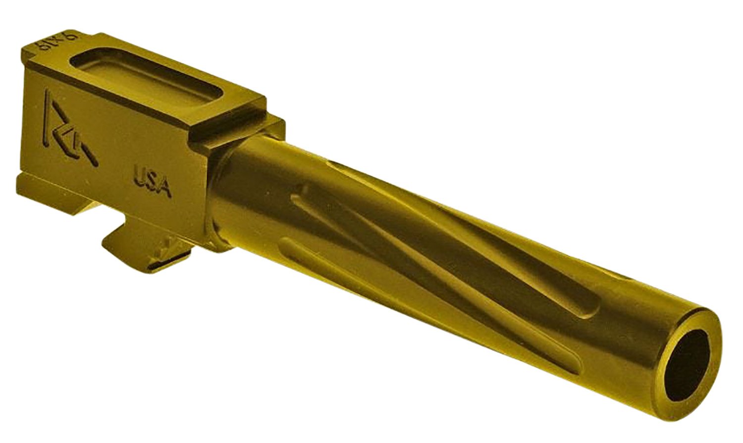 Buy Rival Arms RA20G203E 9mm Barrel Gold PVD 4.02" for Glock 19 Gen5 online