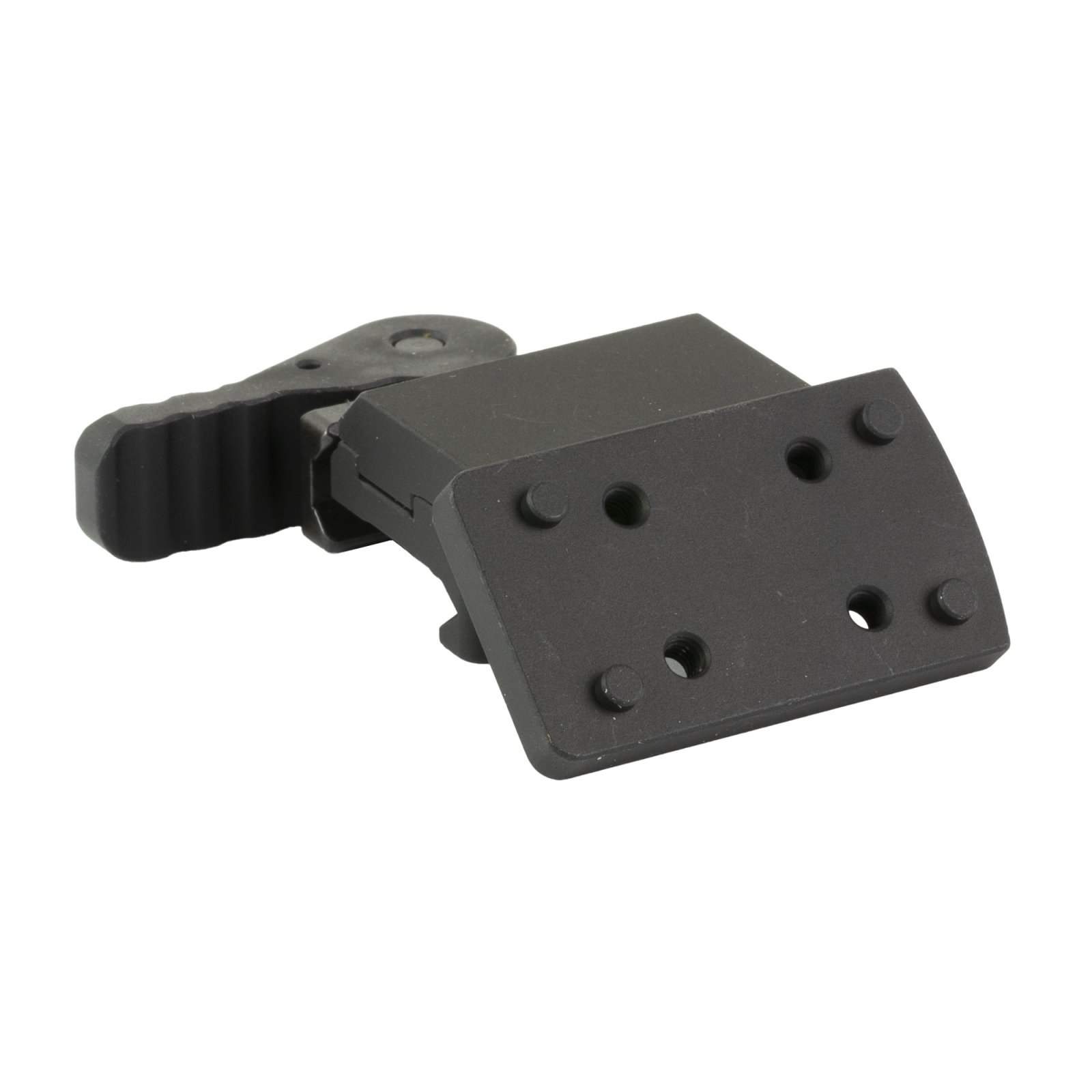 American Defense AD-TR-OFFSET-45-STD Quick Detach 45 deg Mount Black