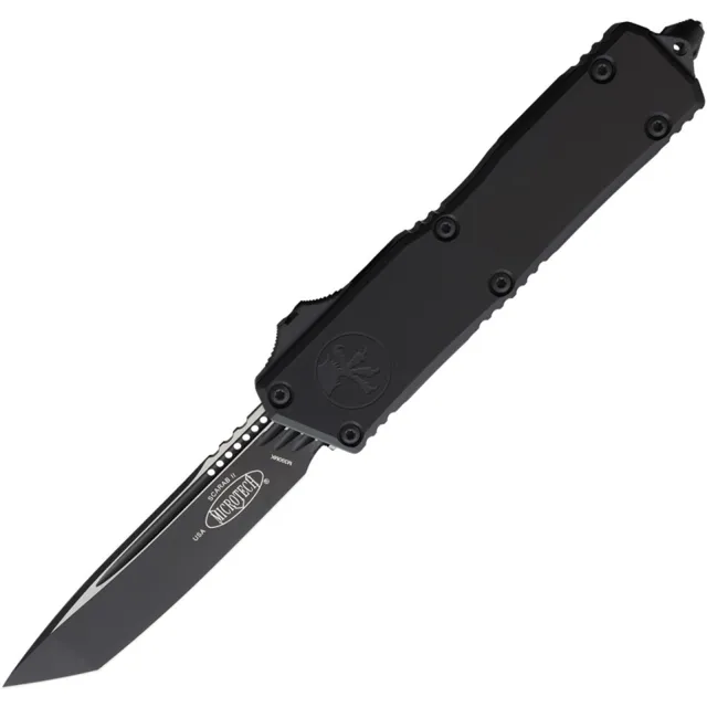 Microtech Scarab II G3 1177-1T 3.97 In TNT Black Alu Handle