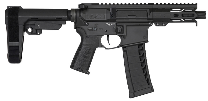 CMMG 22AC60FAB Banshee MK4 .22LR 4.5" Barrel, Armor Black, 25rd Mag