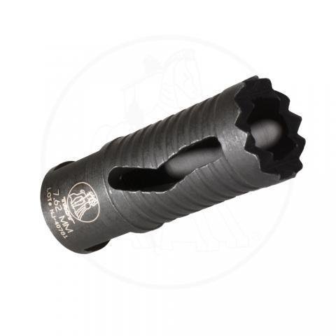 Buy Troy SSUP-MED-06BT-00 Medieval Flash Suppressor 6.8/7.62mm 5/8-24 Black online
