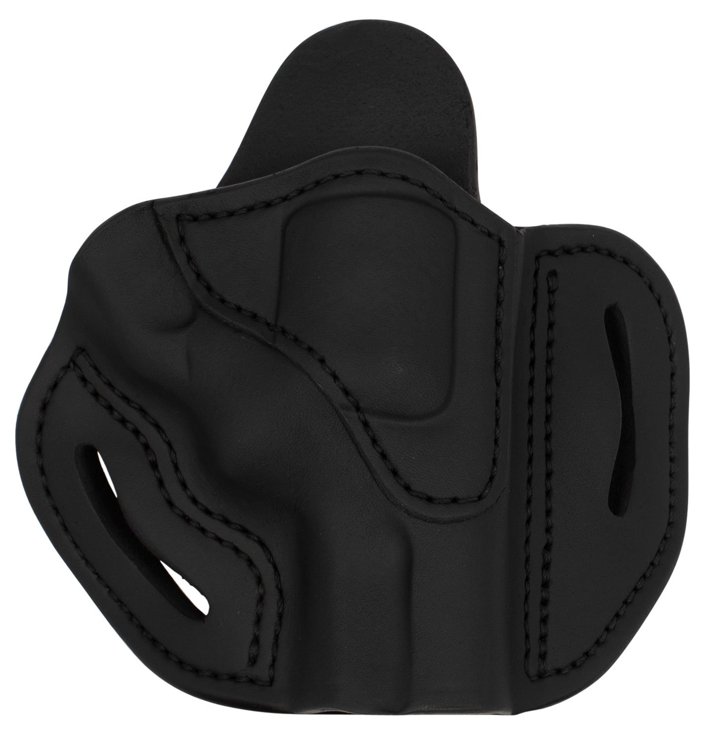 1791 Gunleather RVH-2S-SBL-R Revolver Holster 3" Black RH OWB - 1791 Gunleather - STEALTH BLACK