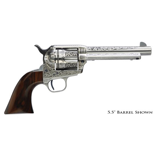 Buy Taylor's & Company Uberti 1873 .45 LC 7.5" White Engraved Revolver online