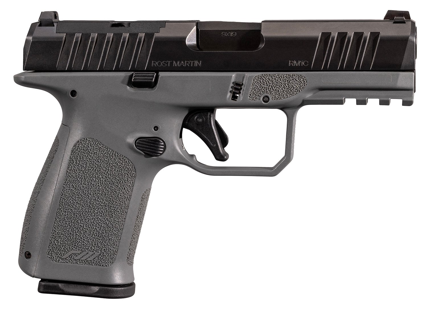Rost Martin RM1CGRYOSP10CA 9mm 4" 10+1 Black Optic-Ready Pistol - RMARTIN - 9mm Luger (9x19 Parabellum)