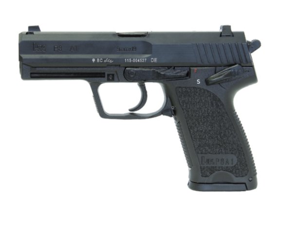 Heckler Koch P8A1 9mm 15Rd 4.25in Black Tactical - Heckler & Koch