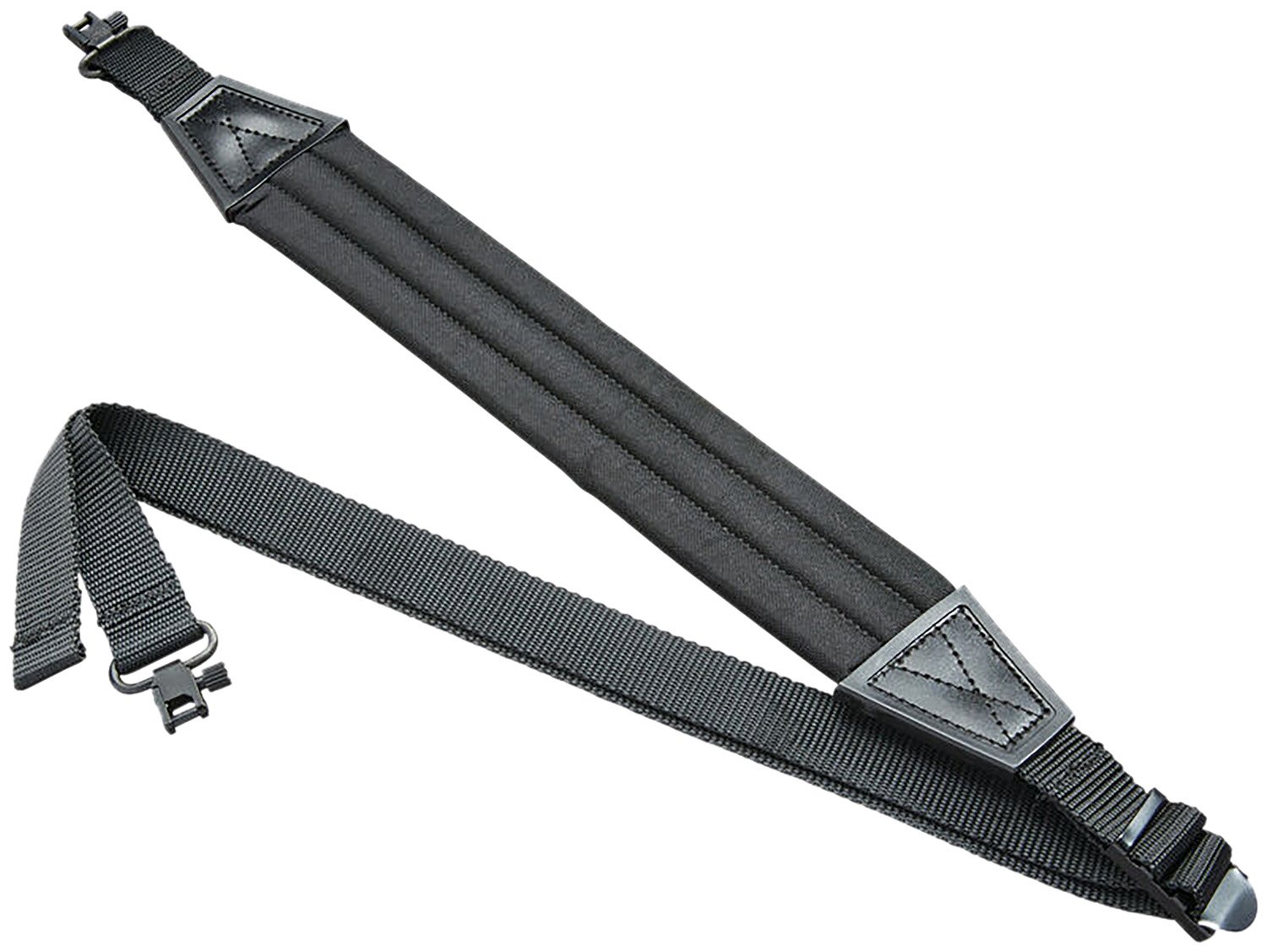 Butler CREEK Ultra Padded 1x48in Black Rifle Sling with Swivels (26764) - Butler Creek - 1"