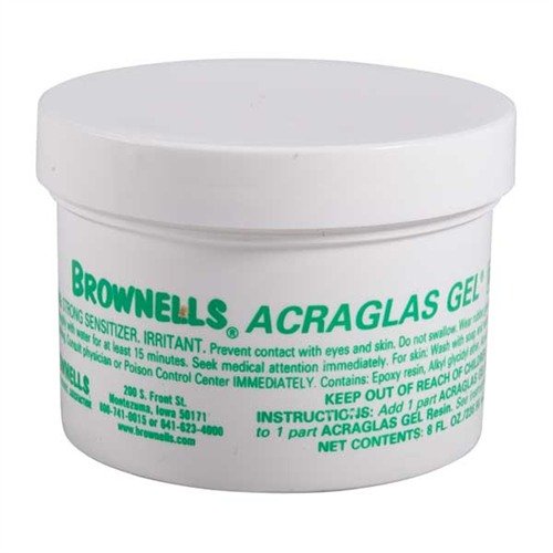 Brownells Acraglas Gel Resin and Hardener - High Quality Craftsmanship - Brownells