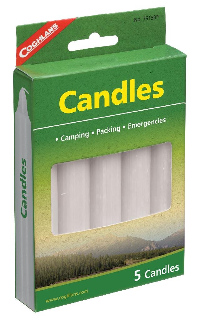 Buy Coghlan's Emergency Candles 7615BP 3/4x5in Camping 5-Pack online