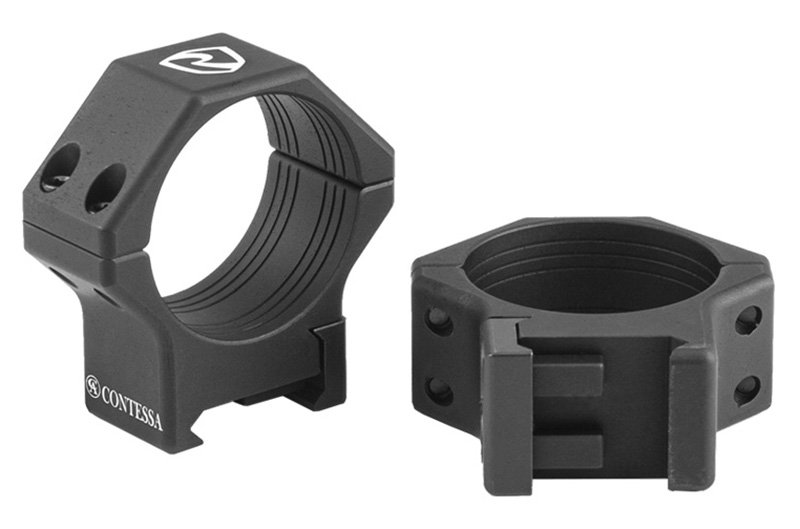 Riton Optics 34mm Light Picatinny Rings 8mm Specifications