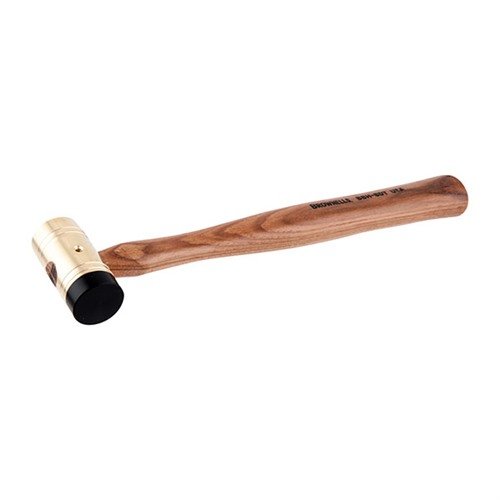 Brownells BBH-8DT 1" Delrin Tipped Brass Hammer