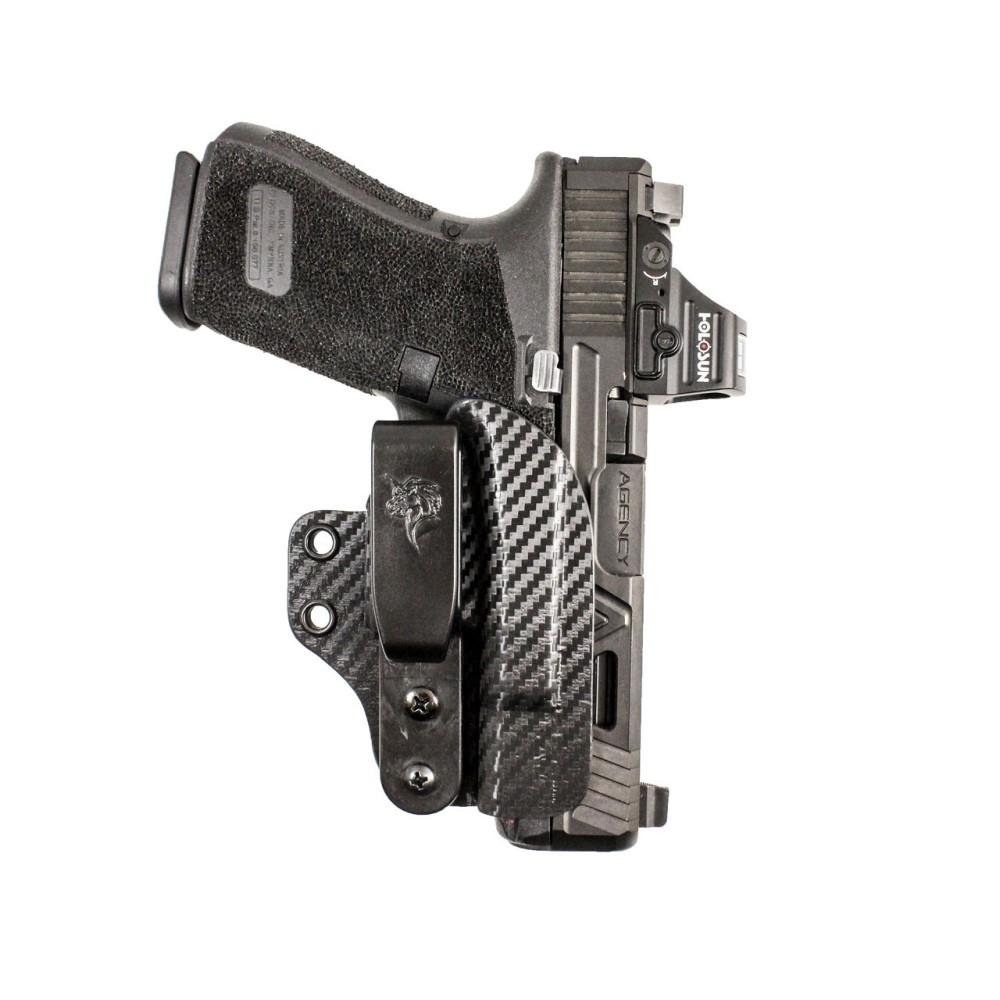 DeSantis 216KJB6Z0 Lifeguard IWB Holster Glock 17 Black Ambi - DeSantis