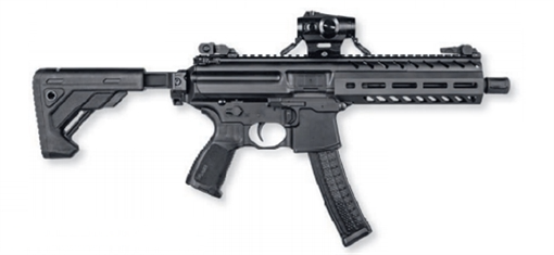 Sig Sauer WRMPX-8B-9-SBR-35 MPX SBR 9mm 8" Black NFA Rifle - Sig Sauer - 9MM