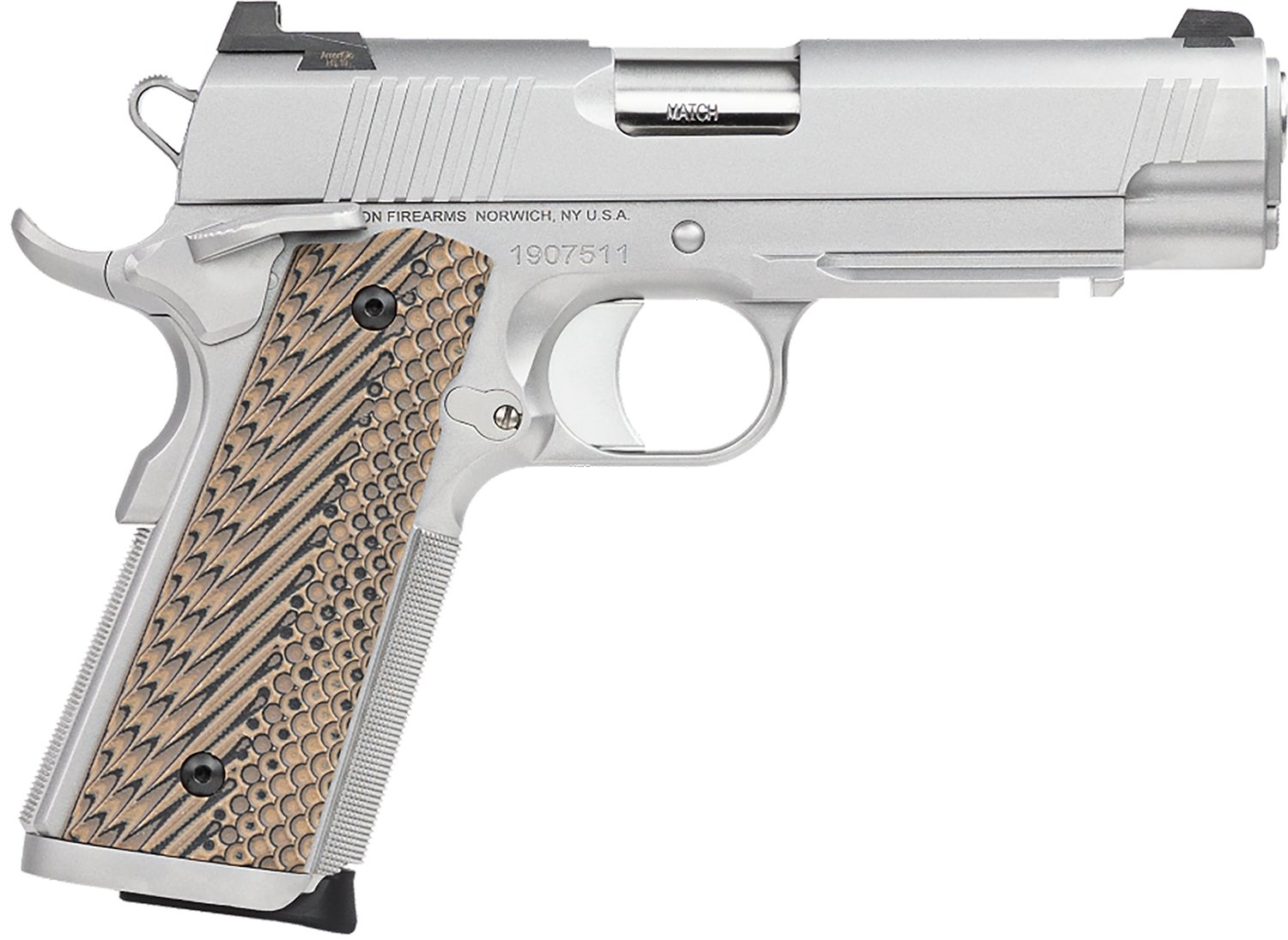 Dan Wesson Specialist Commander .45 ACP 4.25 in Bead Blasted 8 Round - Dan Wesson - 45 ACP