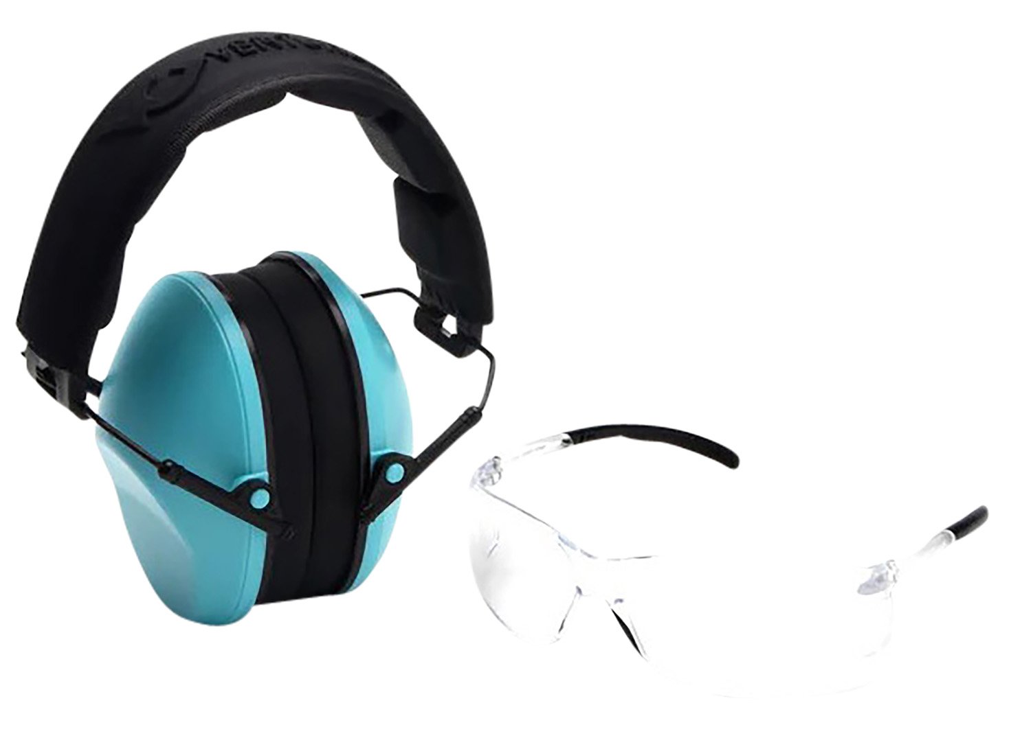 Pyramex VGCOMBO410 Eye & Ear Protection NRR 24dB Powder Blue