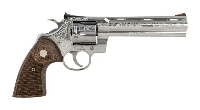 Colt Python .357 Mag/38 Special 6 In 6-Rounds Stainless Walnut - COLT - 38 Special