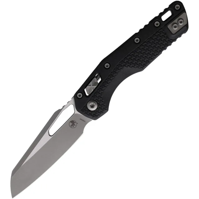 Microtech MSI 210T-10APPMBK 3.88 In Wharncliffe S/E Black ALU Handle