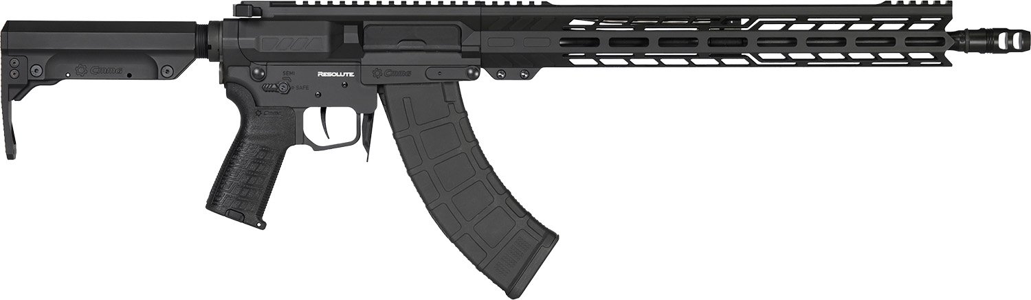 CMMG 76AC20AAB Resolute Mk47 7.62x39mm 16.1" Rifle 30+1 Black - CMMG - 7.62X39mm