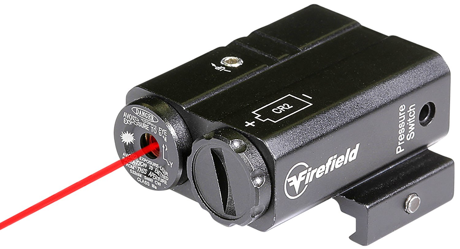 Firefield FF25006 Charge AR Red Laser Sight Matte Black 20-300 Yds Range