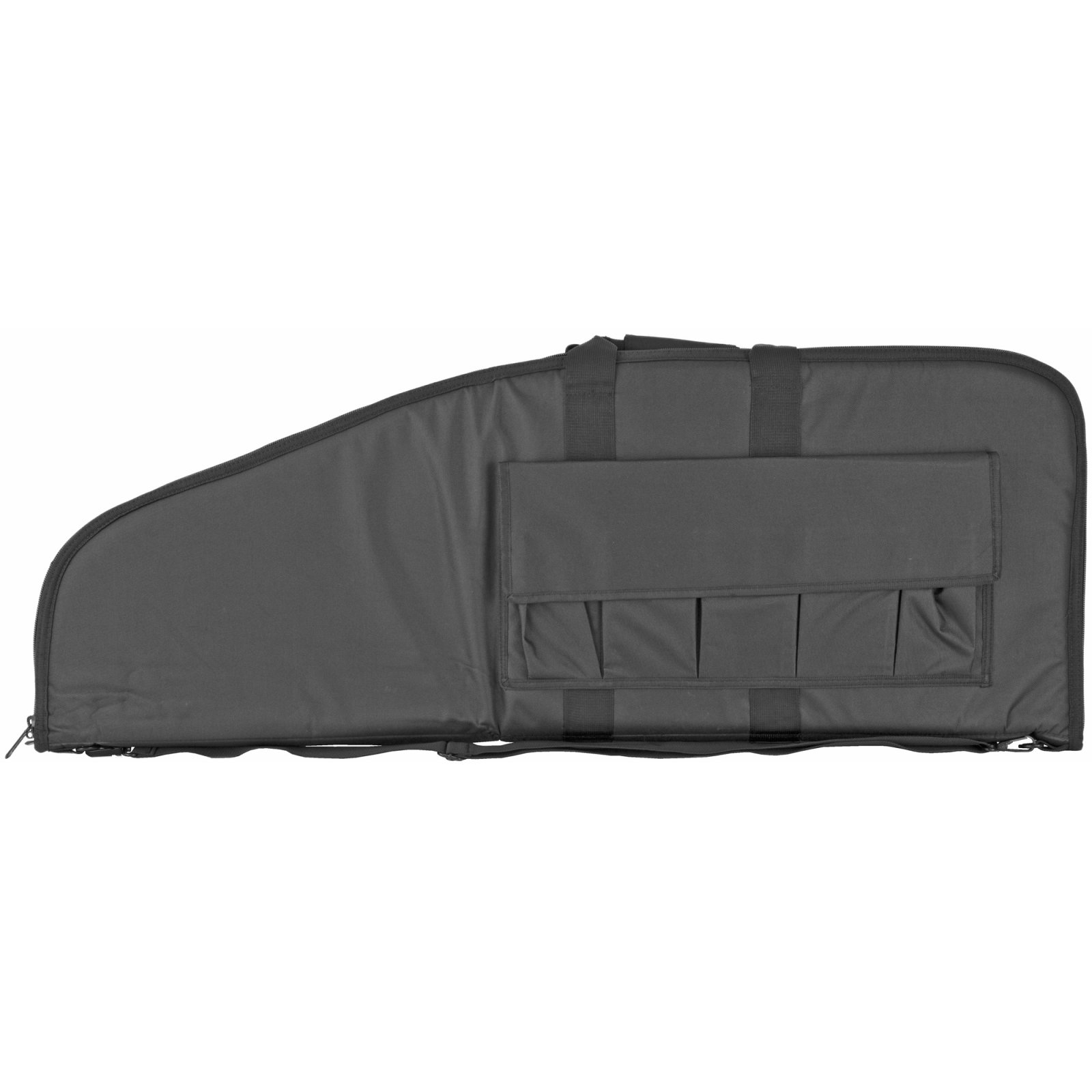 NcStar VISM 42" Black Tactical Scoped Rifle Case with High-Density Foam Padding & Heavy-Duty Zippers - NcSTAR