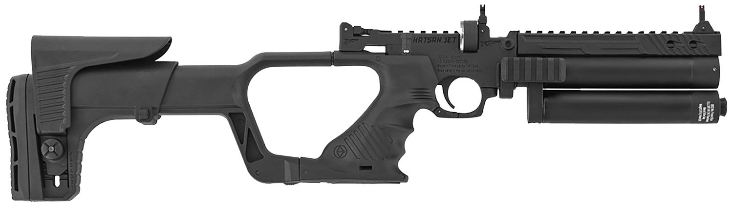 Hatsan HG2JET25 Jet II Air Rifle .25 Cal Black Side Lever 3.5 lbs - HATSAN - SIDE LEVER