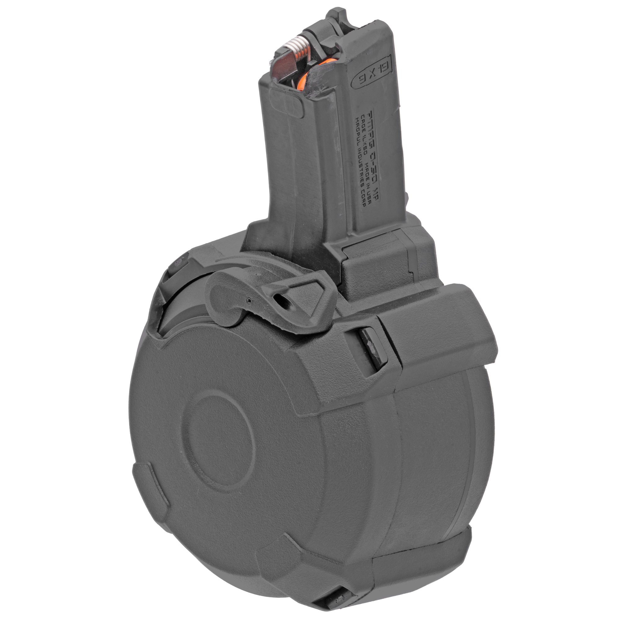 Magpul PMAG D-50 MP5 9mm 50 Round Drum Magazine