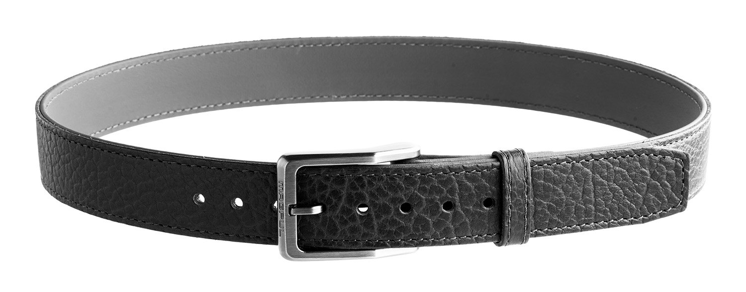 Magpul MAG127900144 Tejas EL Cibolo Gun Belt Black Bison Hide 44" 1.50"
