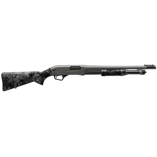 Winchester SXP Hybrid Defender 12 Gauge 18 in Gray 5+1 Pump Action - Winchester - 12 Gauge
