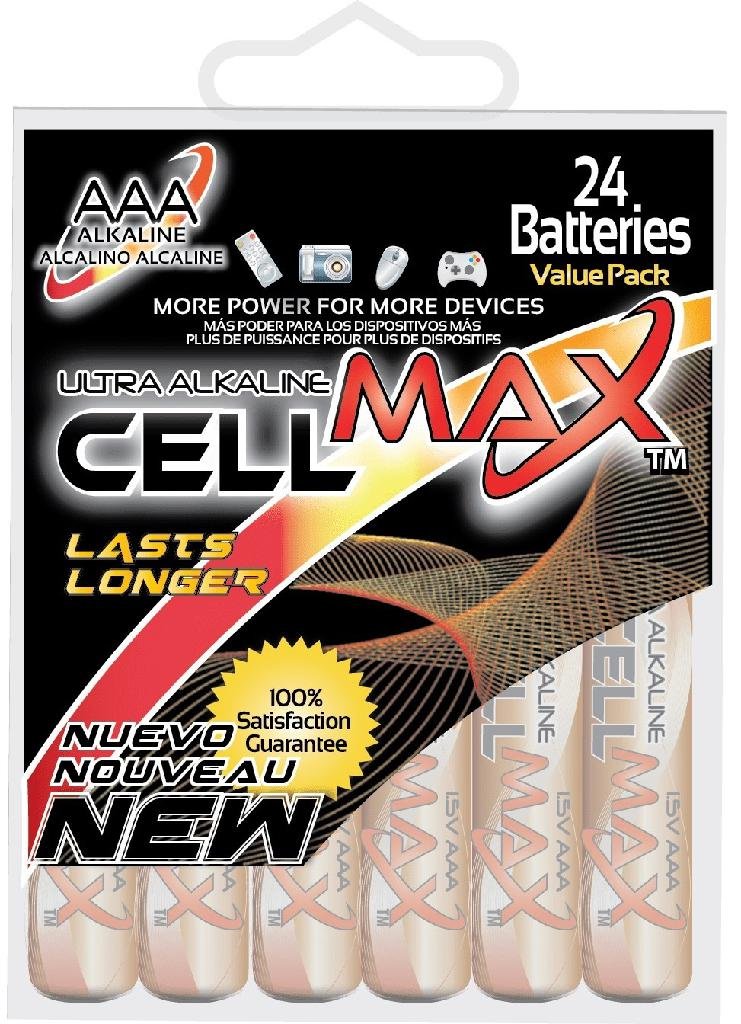 VALUE CMLR03PBH24 AAA 24-Pack Hard Case Ultra Alkaline