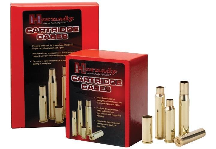 Hornady 8697 Unprimed Brass Rifle Cartridge Cases .458 Lott 50 Count - Hornady Manufacturing Company - 458 LOTT