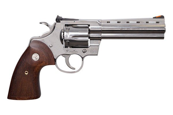 Colt Python .357 Mag 5 in Barrel Stainless 6 Round Revolver