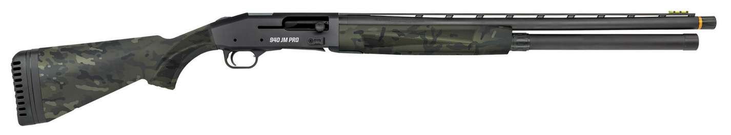 Mossberg 940 JM Pro 12 Gauge Semi-Auto 24" Matte Blue Competition Shotgun - Mossberg - 12 Gauge