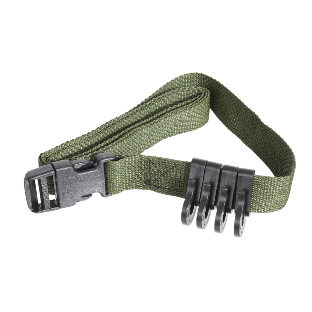 Third Hand 110DAB Accessory Belt Black, 5ft Strap with 4 Clips