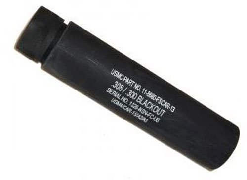 Buy Guntec 5.5FAKE-AR-308 AR10 Fake Suppressor 5.5" 5/8x24 Black Aluminum online