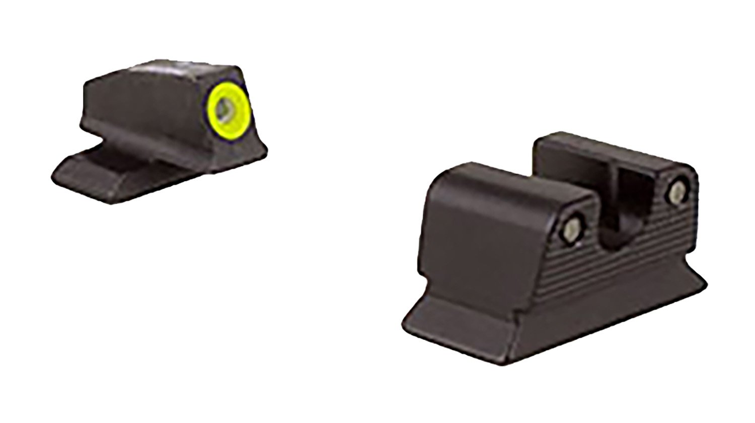 Trijicon Tritium Beretta PX4 HD Green Sights Yellow Outline Black BE11OY - Trijicon - STEEL
