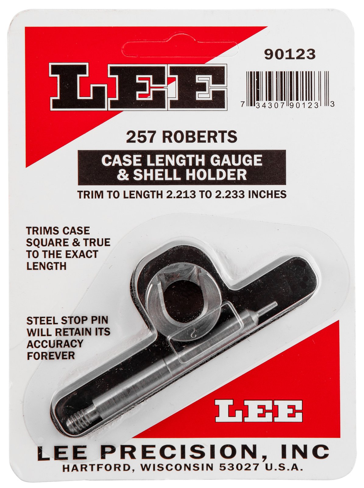 Buy Lee Case Length Gage and Shell Holder .257 Roberts online