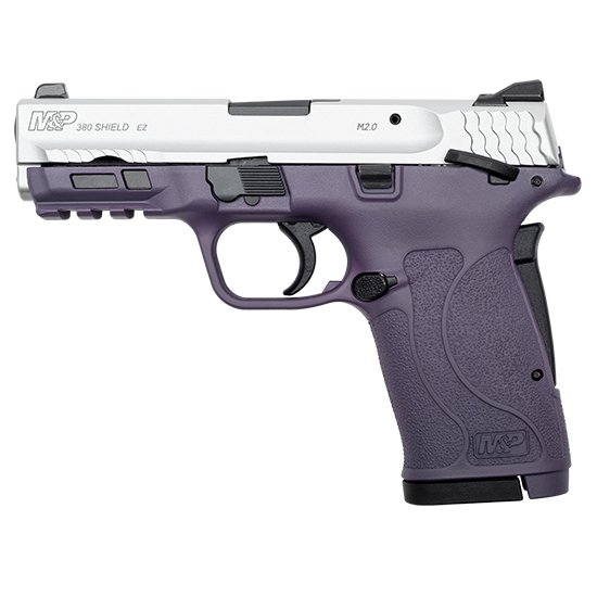 Smith & Wesson M&P380 EZ M2.0 380ACP Satin/Purple 3.6" 8+1 Rounds - Smith & Wesson - 380 AUTO