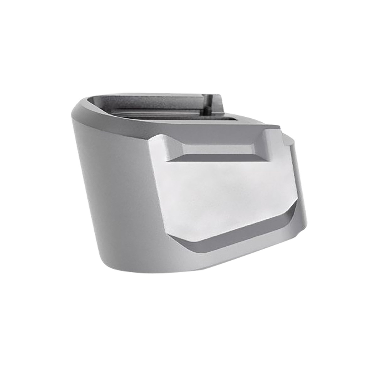 Tyrant CNC TDECHEMAGEX17GREY 9mm 5rd Grey Aluminum Magazine Extension
