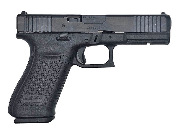 Glock 20 Gen 5 MOS 10mm 4.6 in Barrel Black 15 Round Semi-Auto