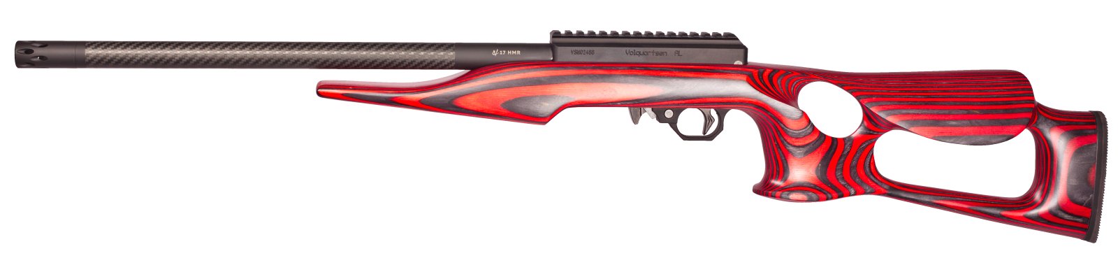 Volquartsen VCR-0159 Superlite 22 WMR 9+1 Black Aluminum Rifle - Volquartsen - 22 WMR