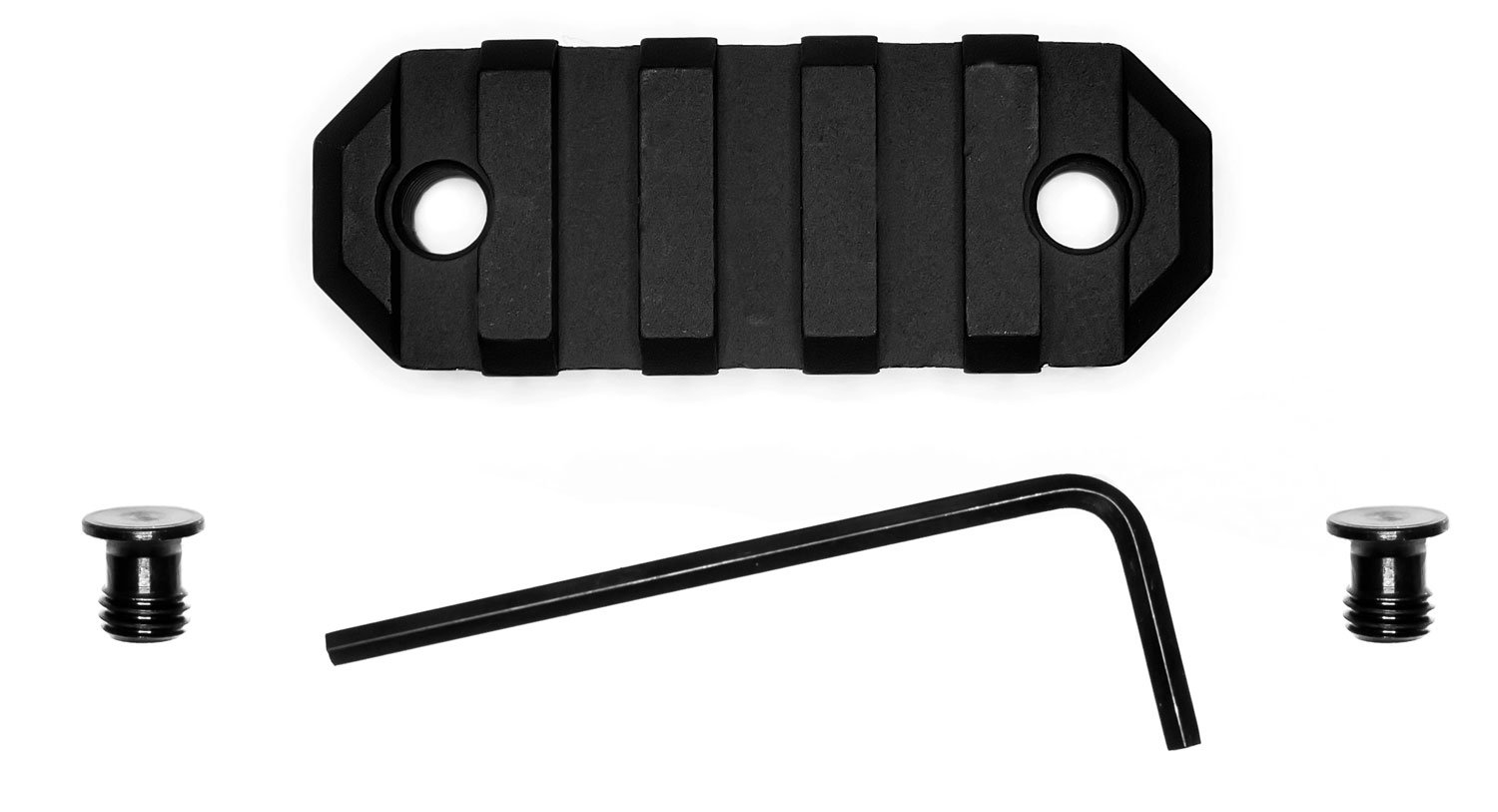Buy GrovTec US Inc GTSW227 2.2 Inch 5 Slot Keymod Black Anodized online
