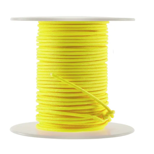 October Mountain Endure-XD 2.5mm Fluorescent Yellow Release Loop Rope - October Mountain